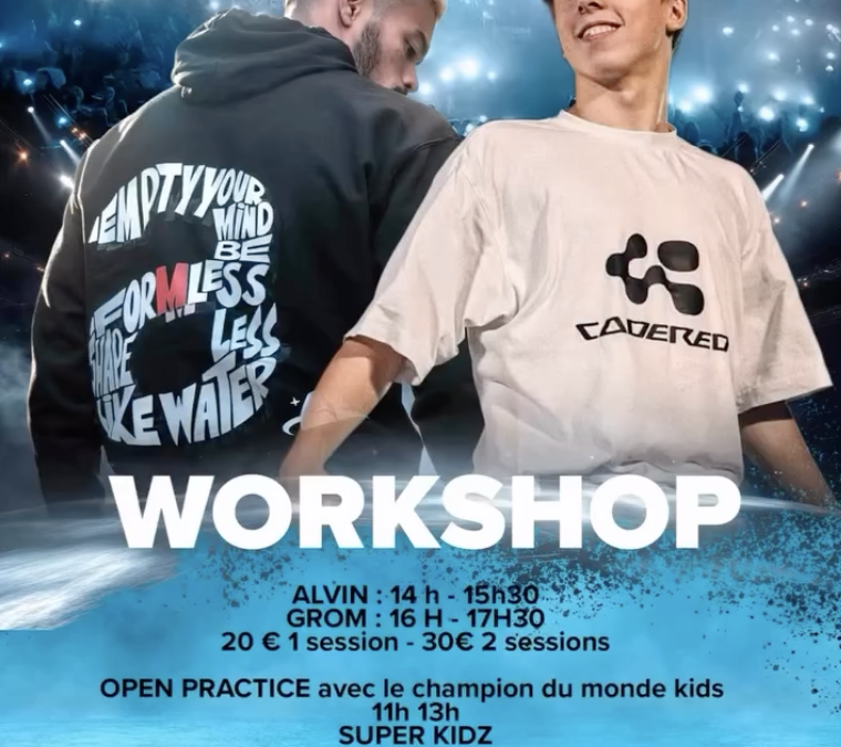 🔥 WORKSHOP EXCEPTIONNEL 🔥