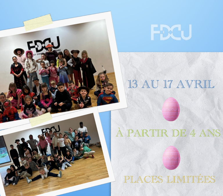 🌈✨ APRIL DANSE CAMPSTAGE VACANCES ✨🌈