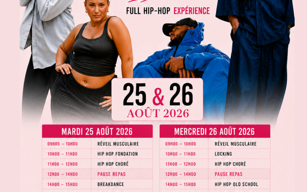 BACK TO DANCE EXPÉRIENCE – Édition 1Full Hip-Hop